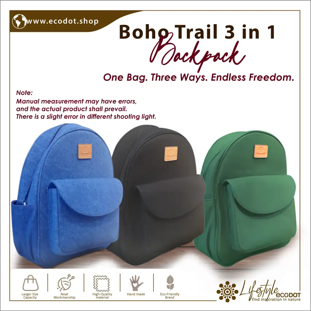 Boho Trail 3 in 1 BACKPACK - Image 4